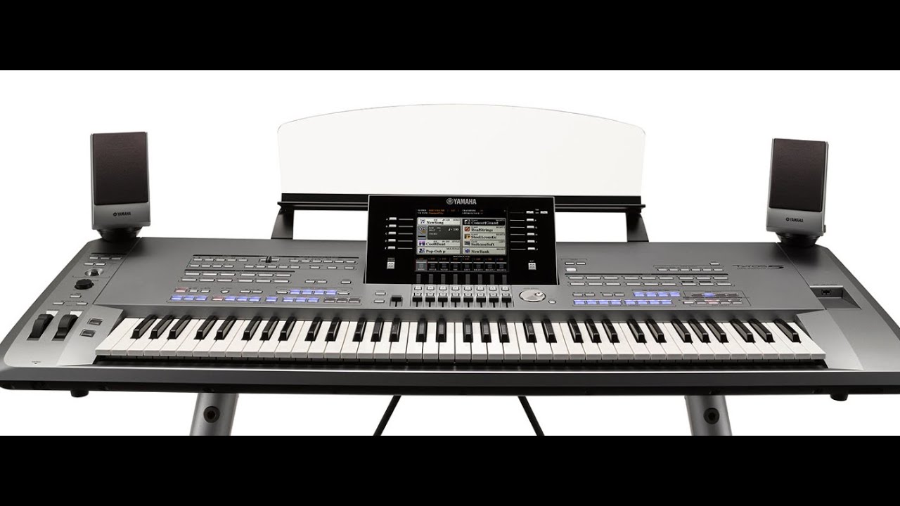 Yamaha Tyros5 Demo with Peter Baartmans: Organ World Concert Organ Voice