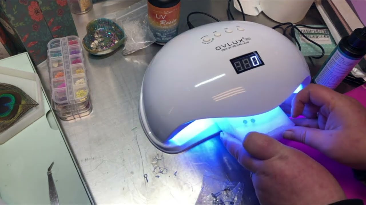 OVLUX UV LED Nail Lamp 178W, Professional Nail Dryer Machine, Best Gel UV LED Nail Lamp