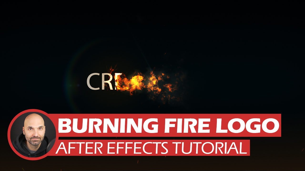After Effects Tutorial - Fire Logo (Free Project Files)