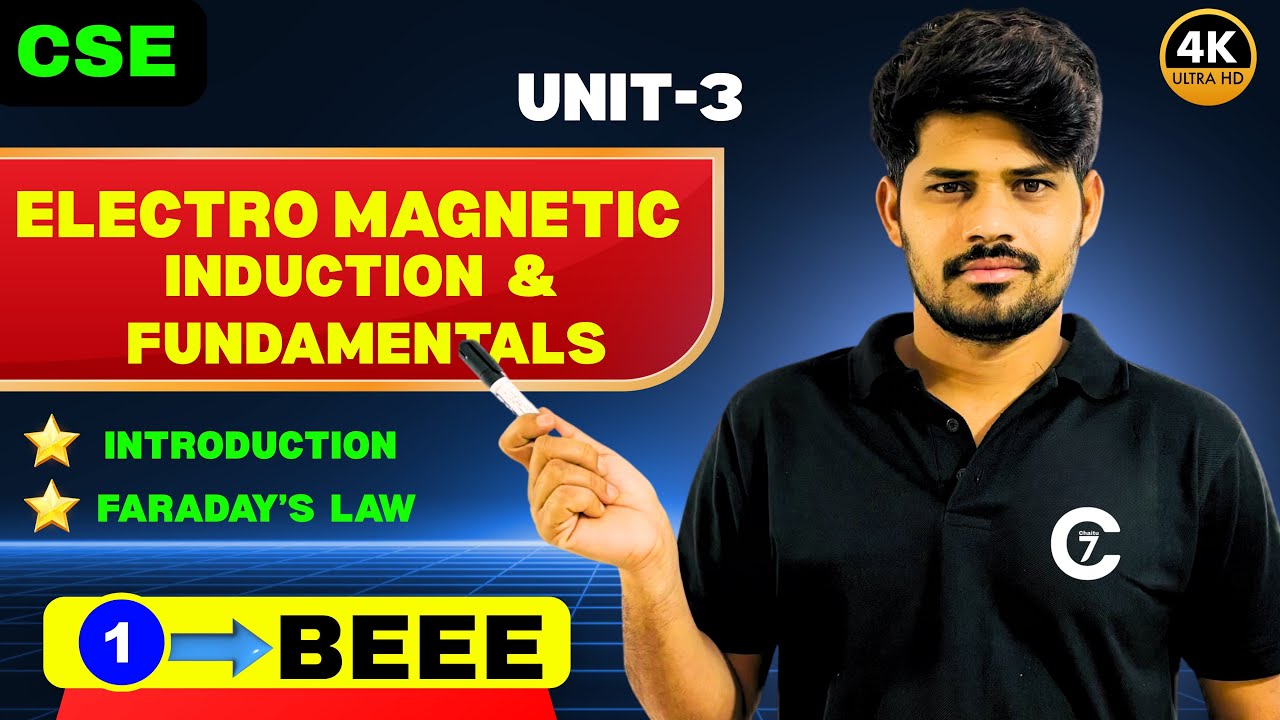 Electro Magnetic Induction & Fundamentals | BEEE | CSE | Day 1 
