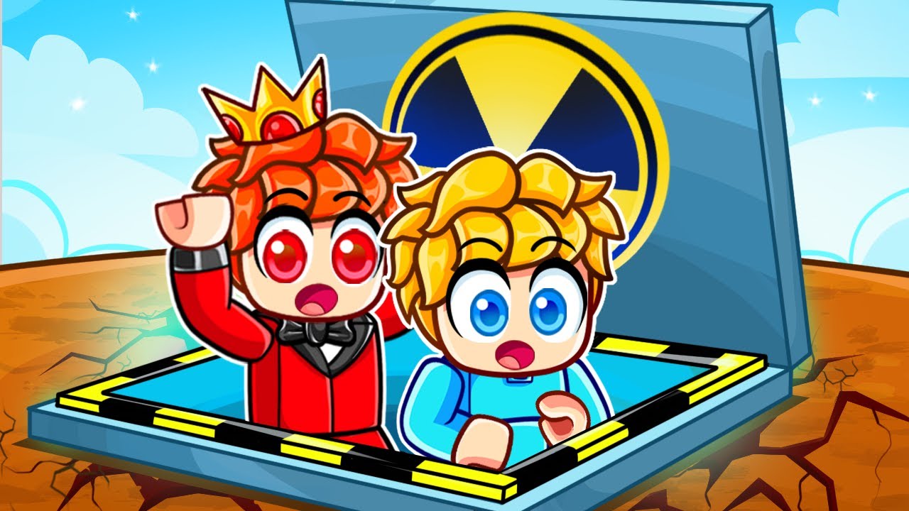 Ich ENTKOMME einem ATOMBUNKER mit meinen Freunden in Roblox!