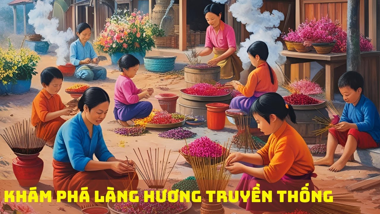 Khám Phá Làng Hương Truyền Thống Văn Trai Thượng | Nét Đẹp Nghệ Thuật Lưu Giữ Hồn Việt