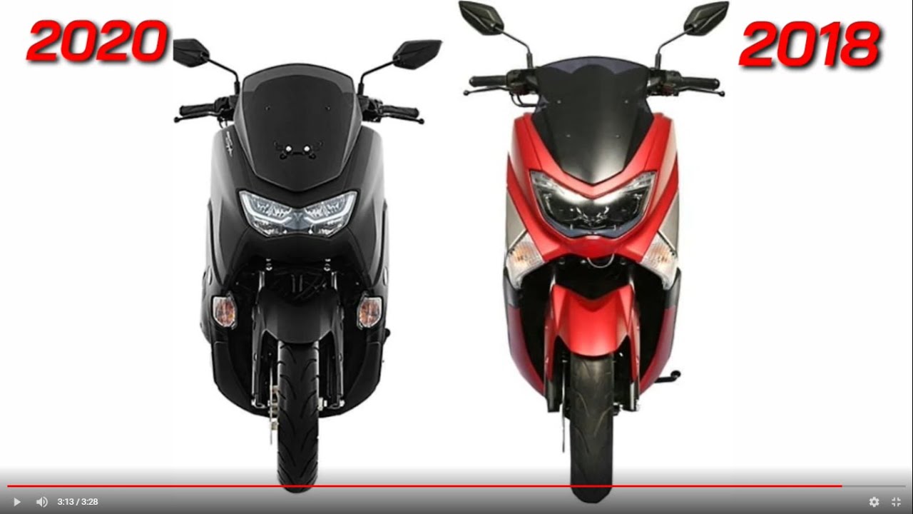 Yamaha NMAX 2020 против Yamaha NMAX 2018 | Сравнение