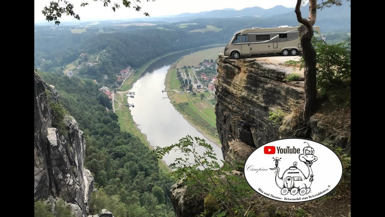 Reisebericht Urlaub 2019 #2  Campingplatz Pirna und die Bastei