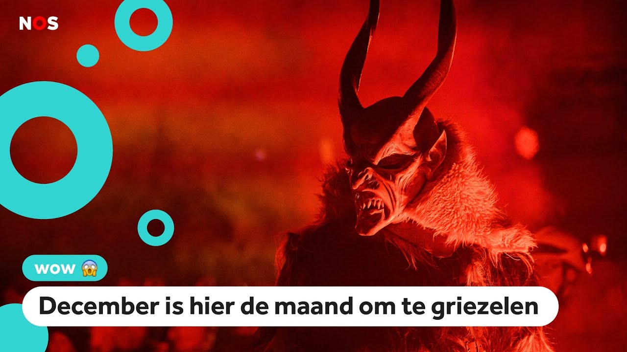 Geen Piet maar een monster als hulpje van Sinterklaas