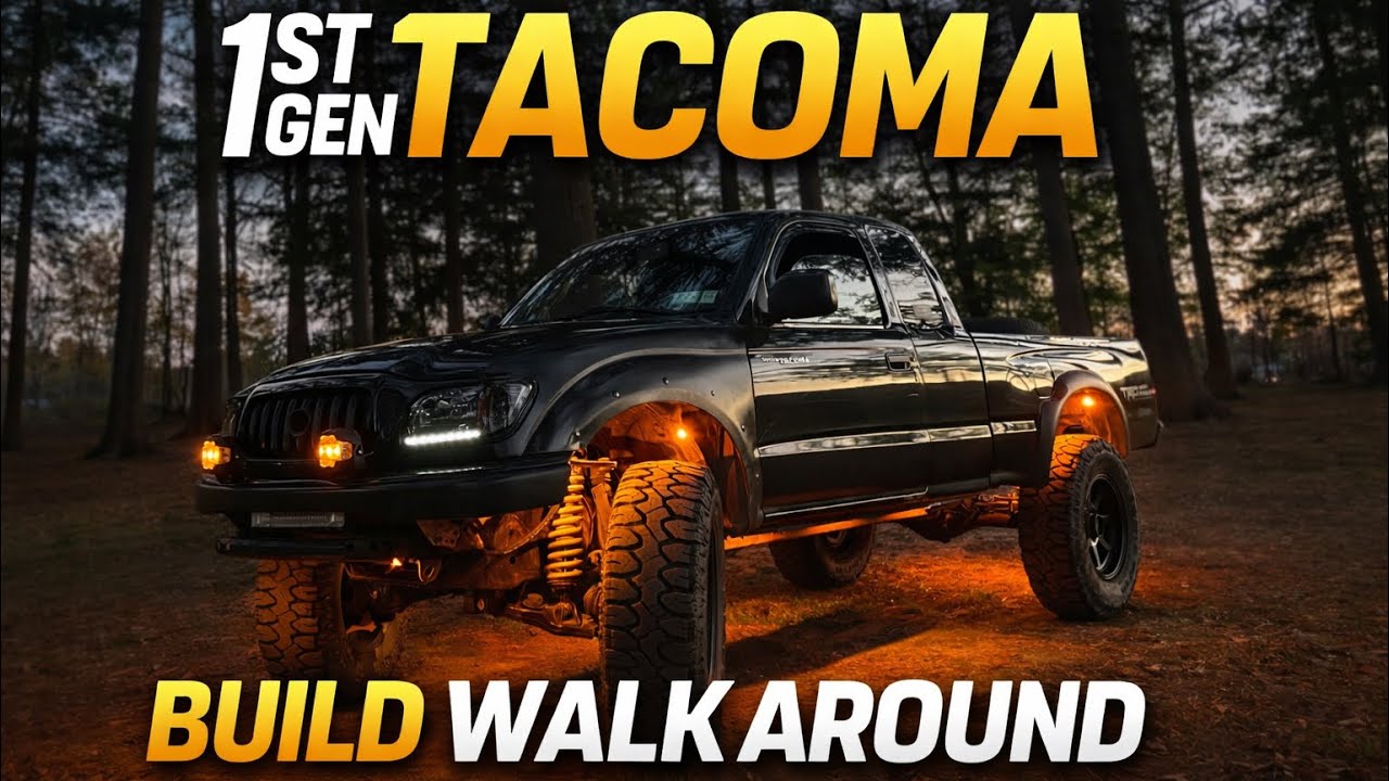1st Gen Toyota Tacoma Exterior Walkaround | Off-Road Mods & Lifted Setup