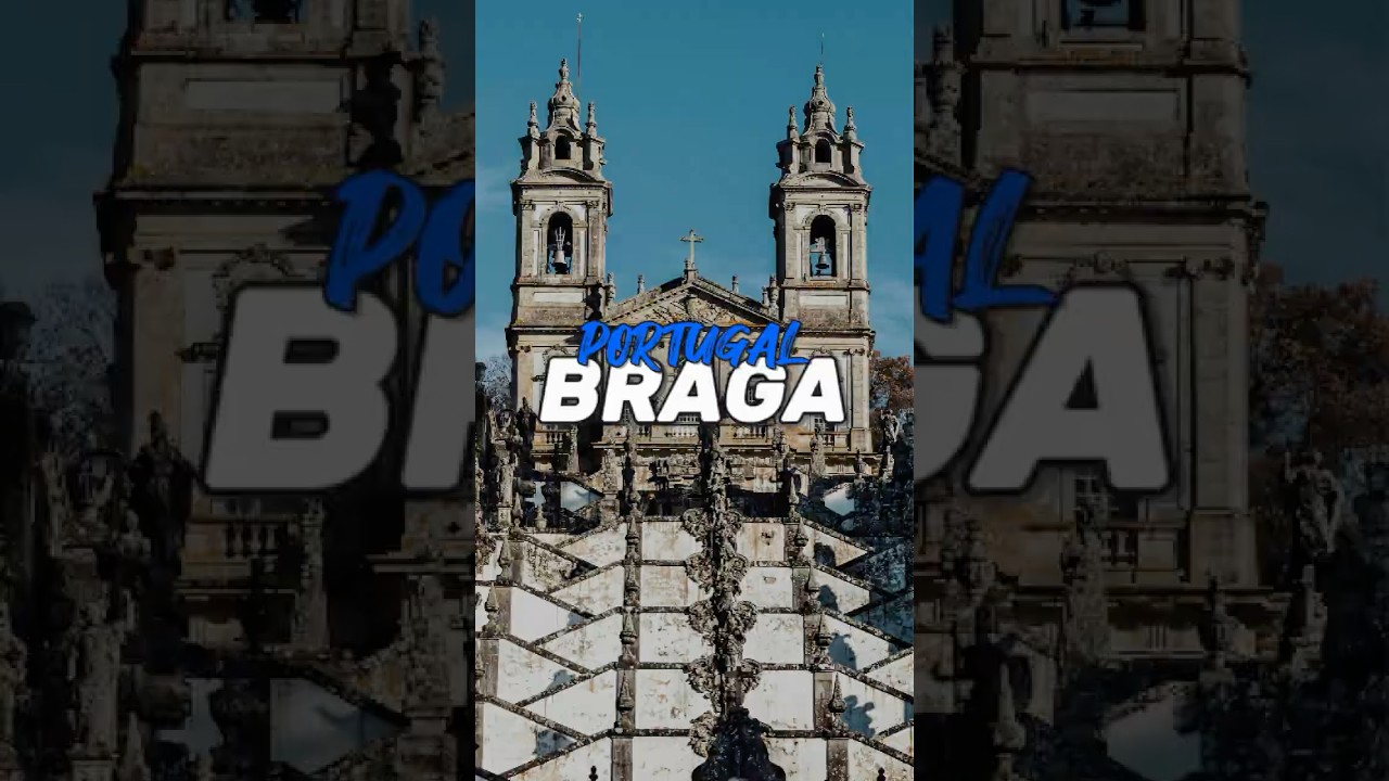 Braga: Portugal&rsquo;s Ancient City of Youth 🇵🇹✨ | 2000 Years in 40 Seconds #braga