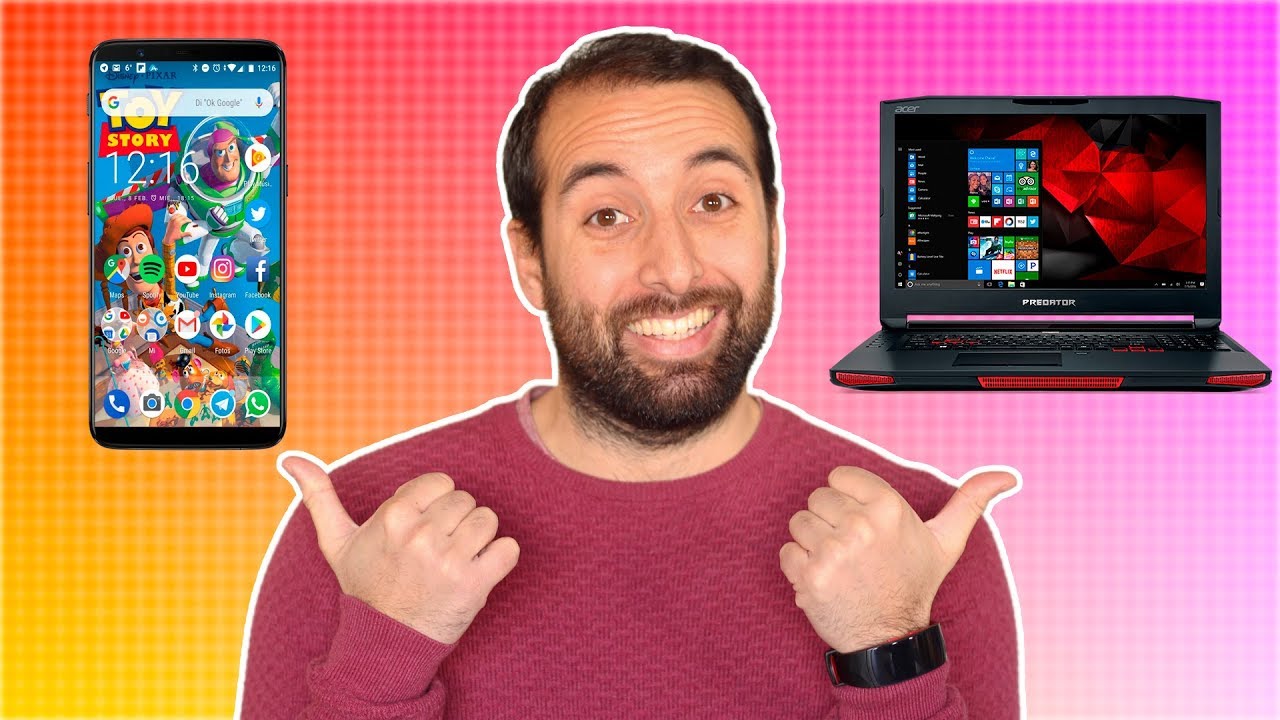 Cómo CONECTAR y tener tu MÓVIL en el PC, ¡incluso SIN cables!
