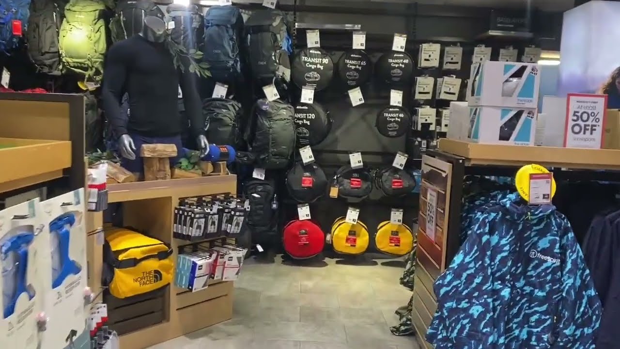 Shopping for Hiking Gear in London’s West End on Weds 4th Feb 2026