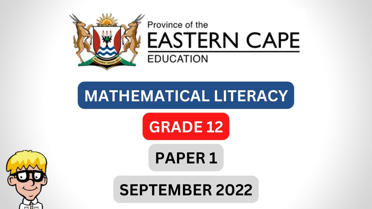 Math Lit Paper 1 Grade 12