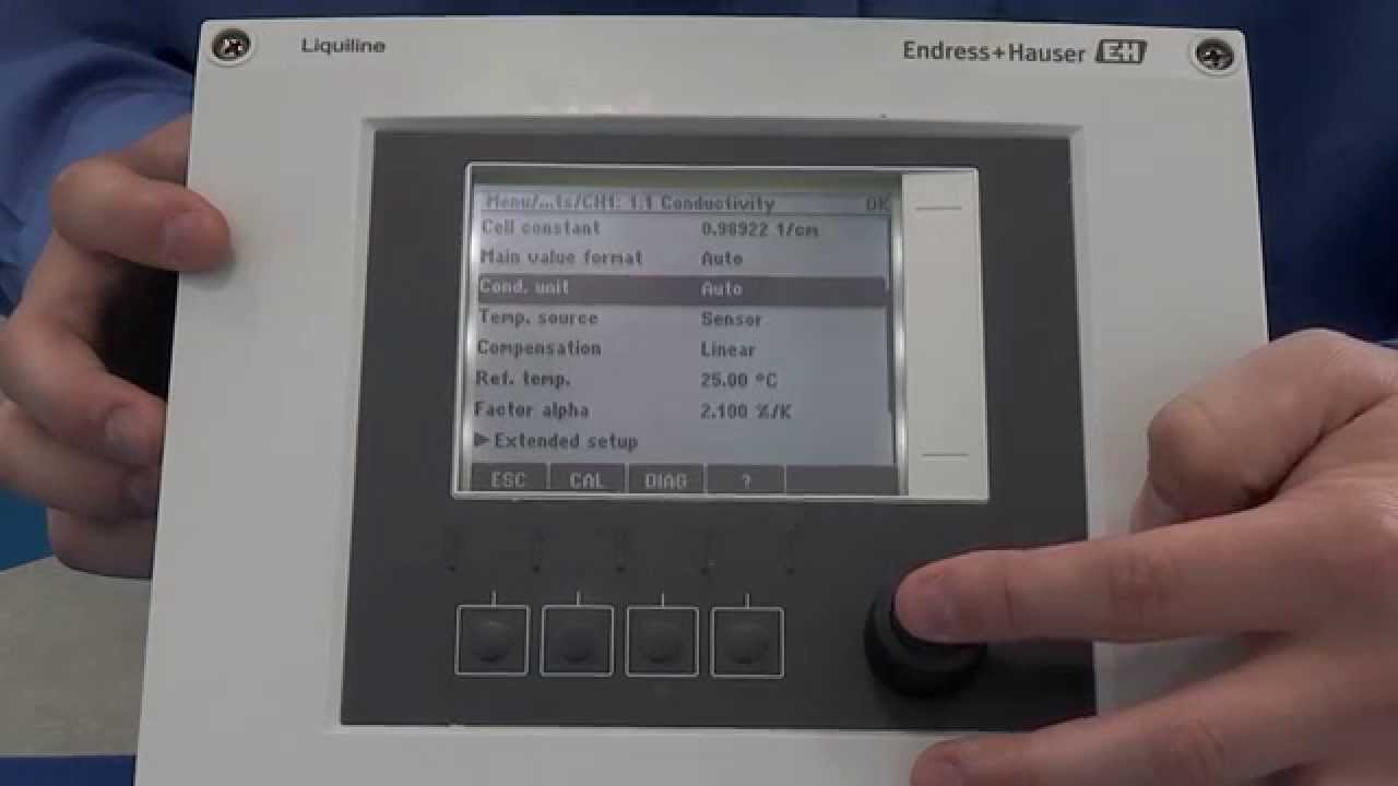 Commissioning an Inductive Conductivity Sensor to the CM44 Transmitter