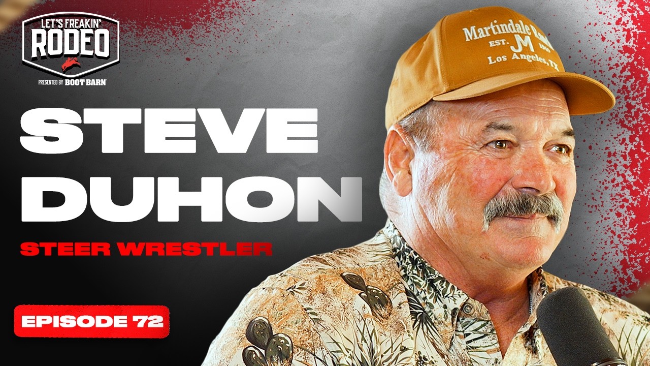 The Story of One of Rodeo’s Toughest and Best Steer Wrestlers of All Time | Steve Duhon