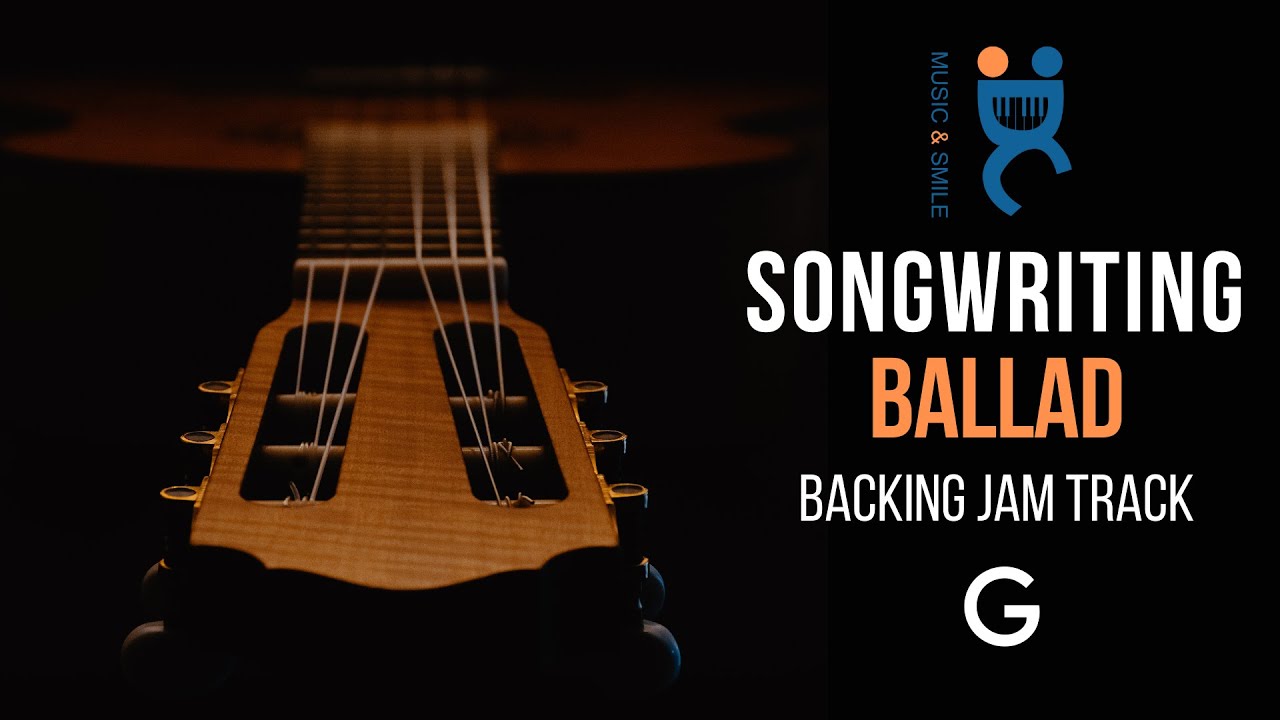 Songwriting ballad  (Pop style) - Backing jam track  in E minor (90 bpm)