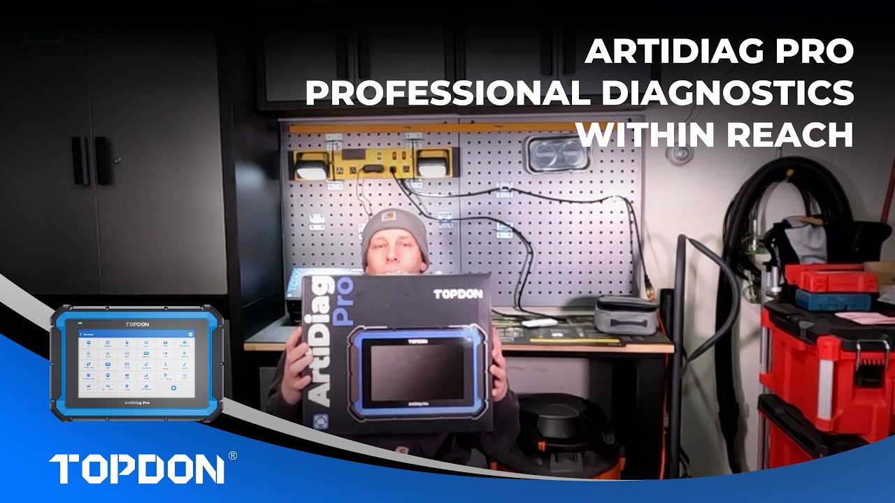 TOPDON ArtiDiag Pro Overview | Professional Diagnostics Within Reach