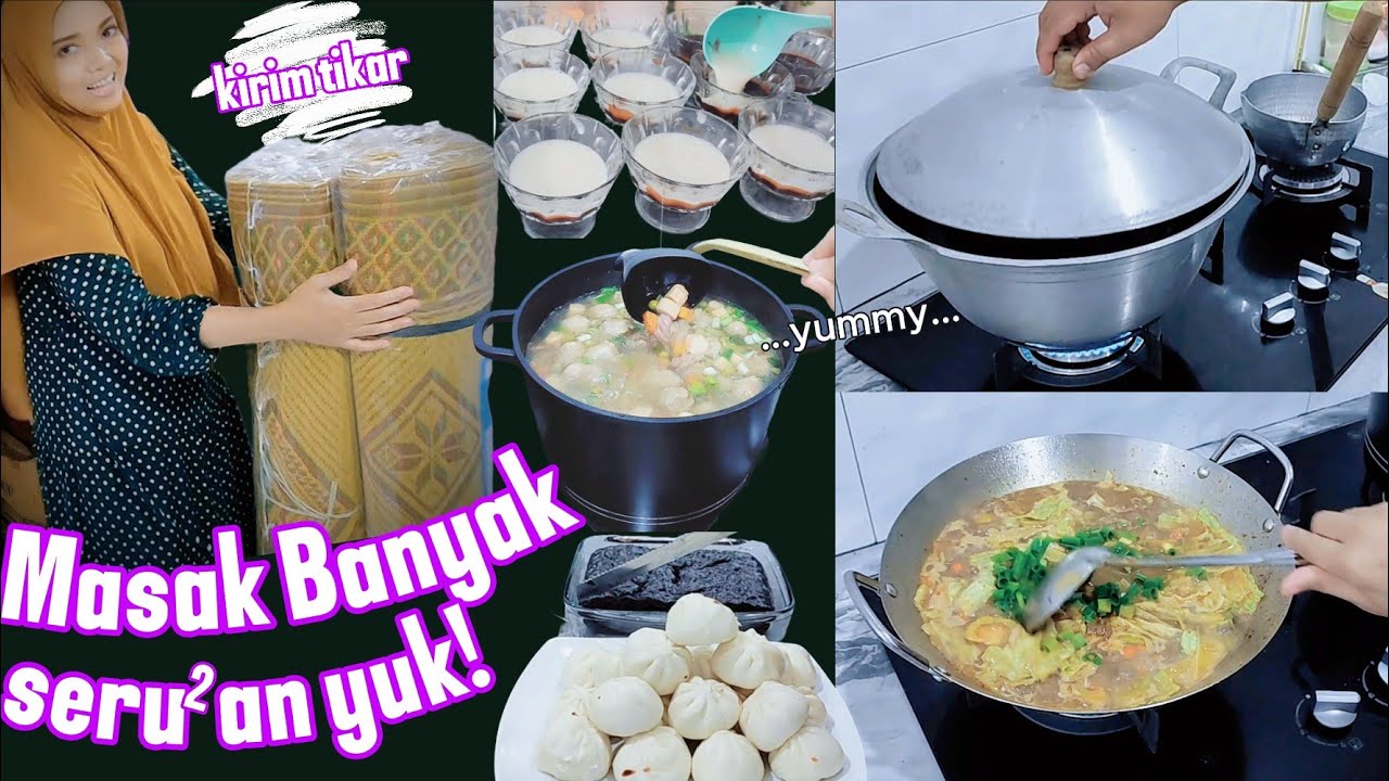 GO BANTEN - Masak Geden Pakai Wajan Panci AJOS Terhidang Masakan Istimewa Untuk Keluarga
