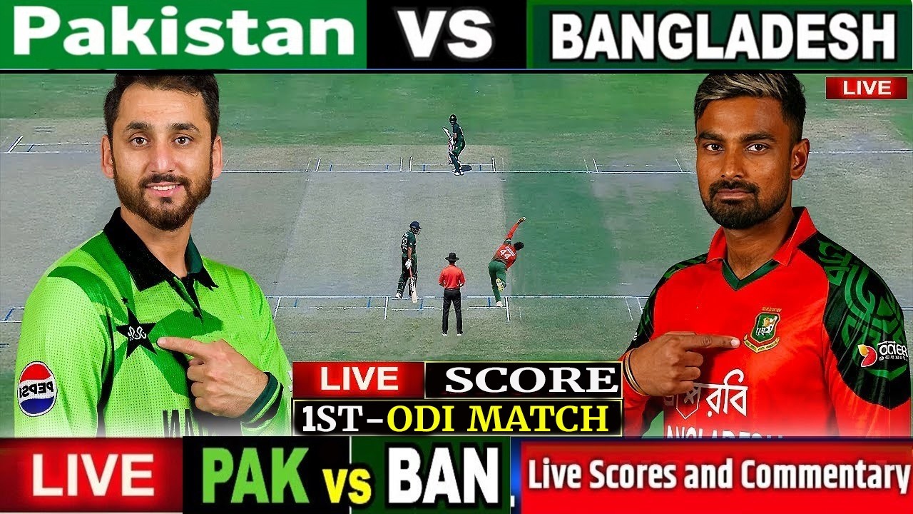 Bangladesh vs Pakistan 1st ODI Live: BAN vs PAK 1st ODI LIVE Score | Bangladesh vs Pakistan LIVE