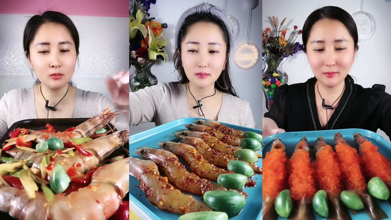 Yummy #346 Eat Shrimp 🍤🦐,Octopus 🐙 🦑 Cavani..#mukbang #seafood #eatingshow 
