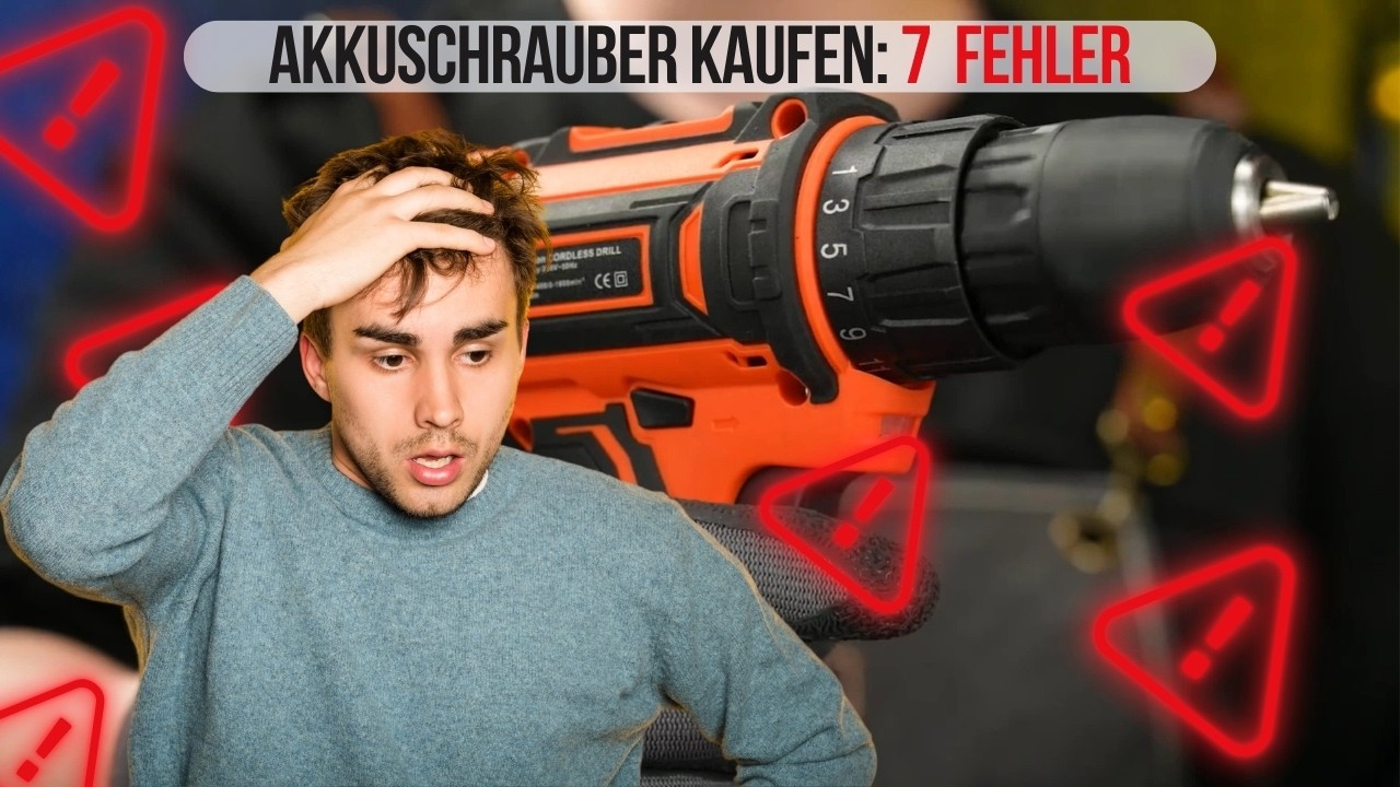 Akkuschrauber kaufen: Die 7 tödlichen Fehler (Volt, Akku & Brushless erklärt)