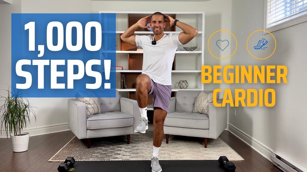 Minute Cardio Step Workout - Low Impact // Beginner Friendly // No Equipment