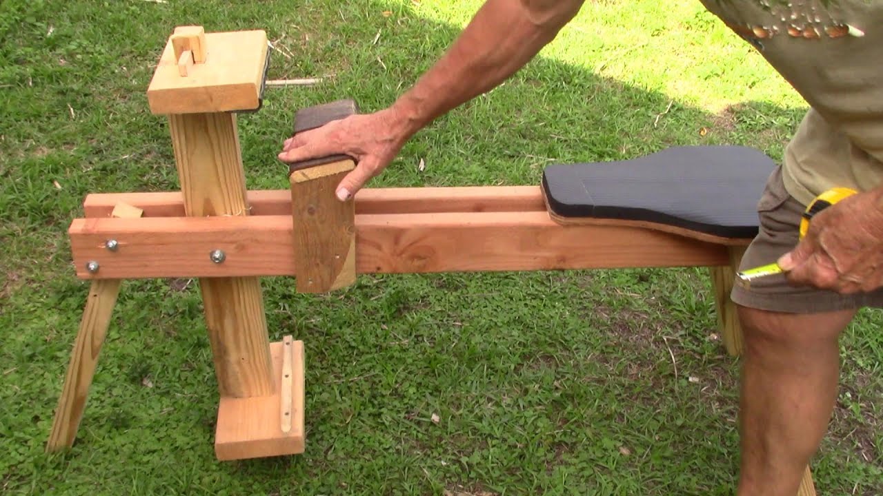 field change folding shave horse