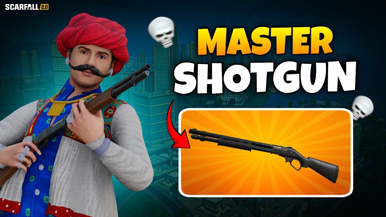 Master Shotgun ScarFall 2.0 🔥 l Shotgun Tips 😍