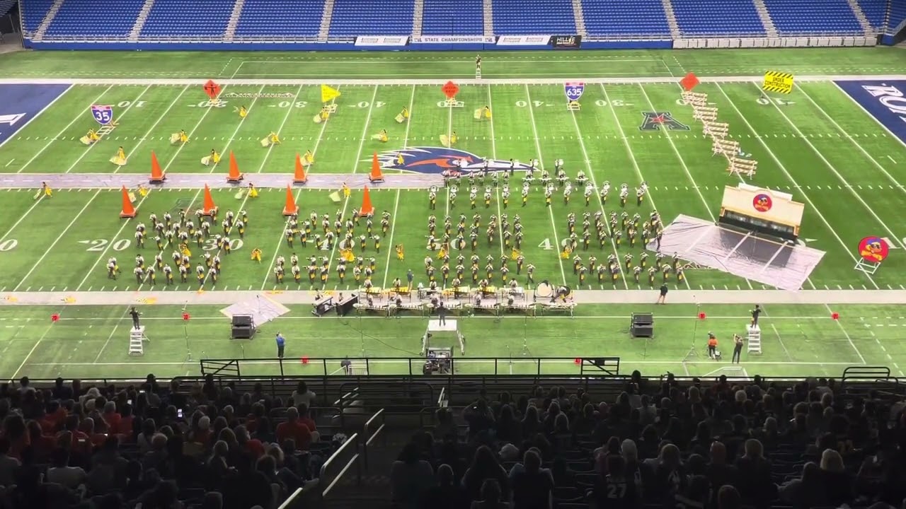 Lone Star High School Marching  Band UIL 5A State Marching Contest Finals 2023