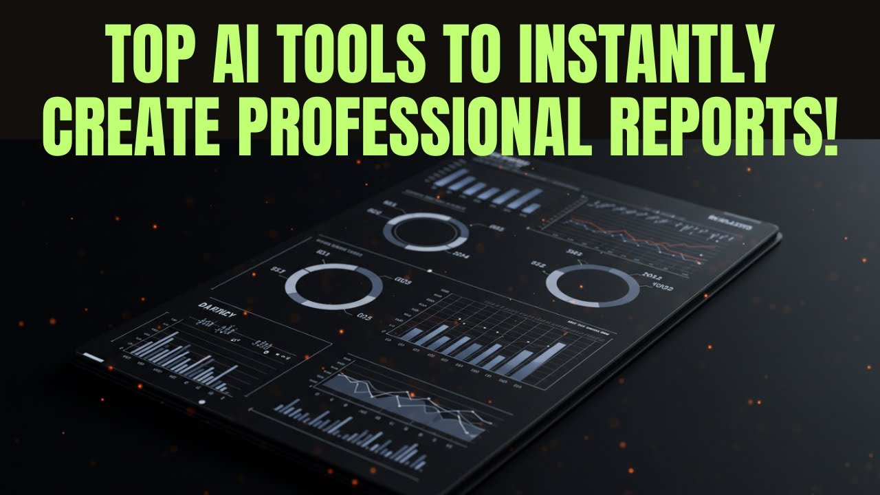 Best AI Report Writing Tools 2025: Automate Professional Reports with ChatGPT, Jasper, and More!