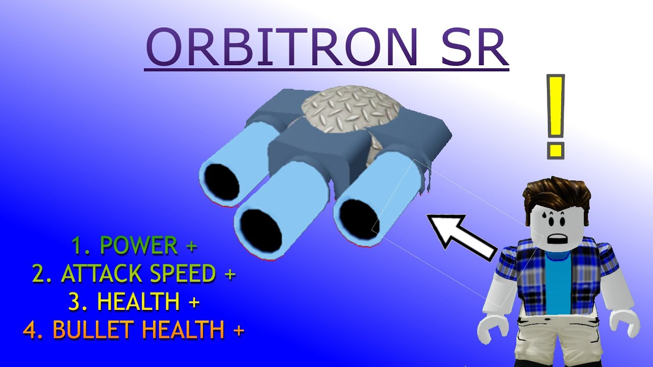 ORBITRON SR В TANK GAME! | Прочные Пули | ROBLOX