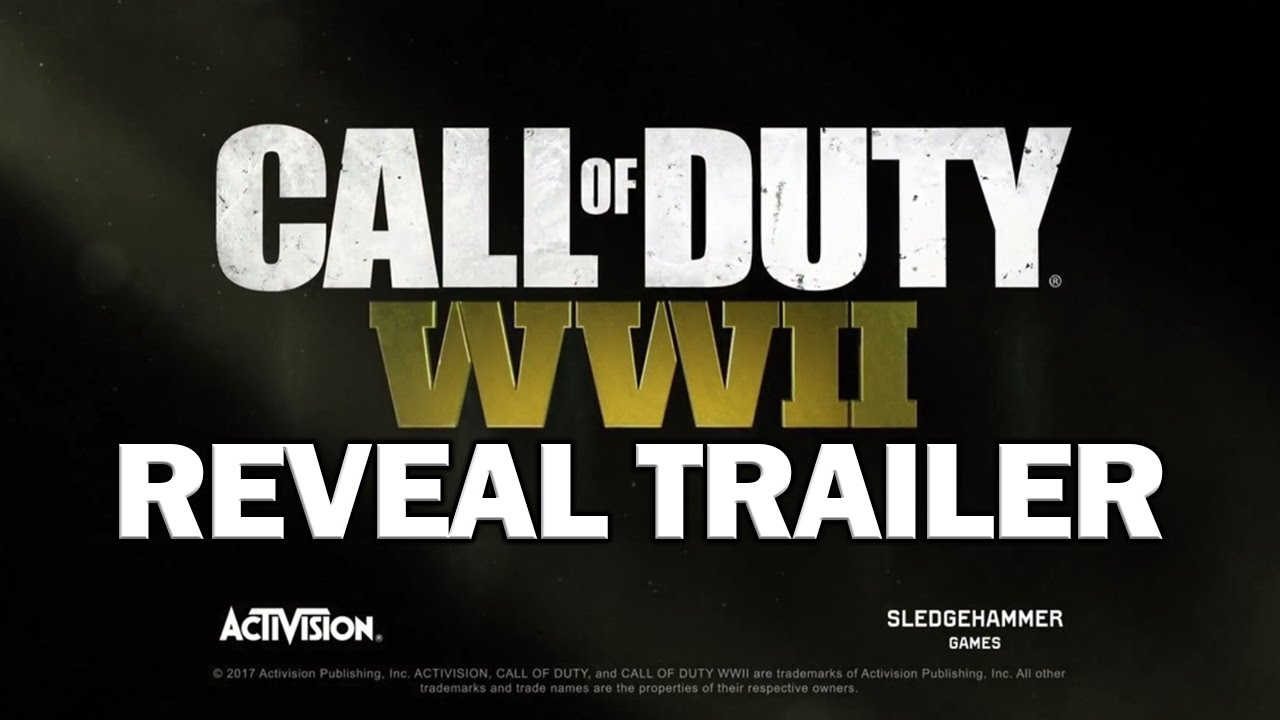 CALL OF DUTY WWII - GAMEPLAY TRAILER LIVE REVEAL (COD WW2)