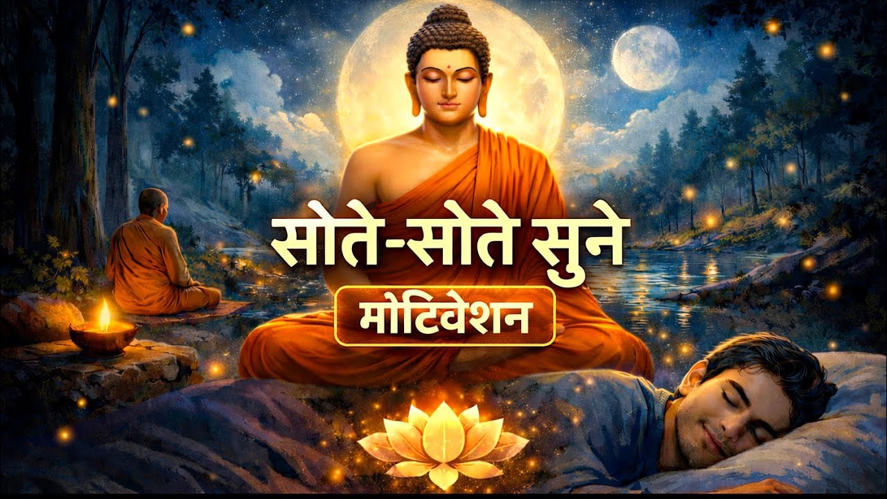 रात को सोने से पहले यह गौतम बुद्ध की कहानी जरूर सुनो | Deep Sleep Story | Stress Free Night