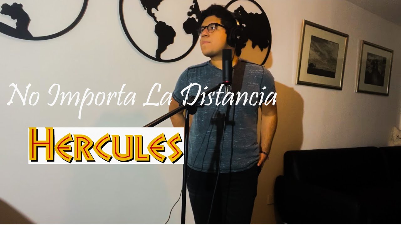 No Importa La Distancia - Ricky Martin (Disney Cover #1)