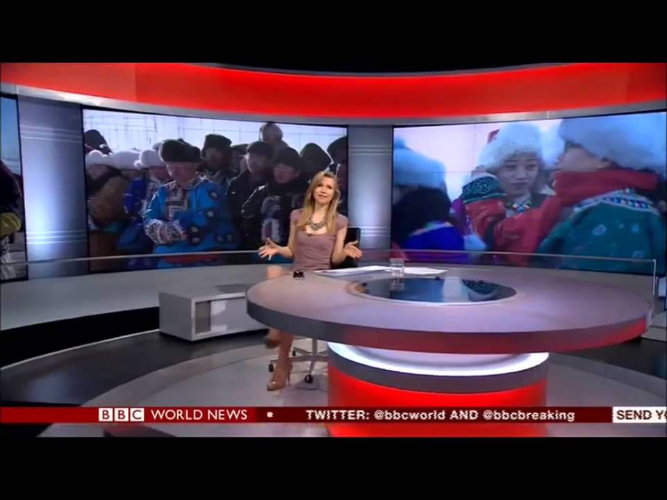 Alice Baxter - BBC World News, Presenter 06/02/2014