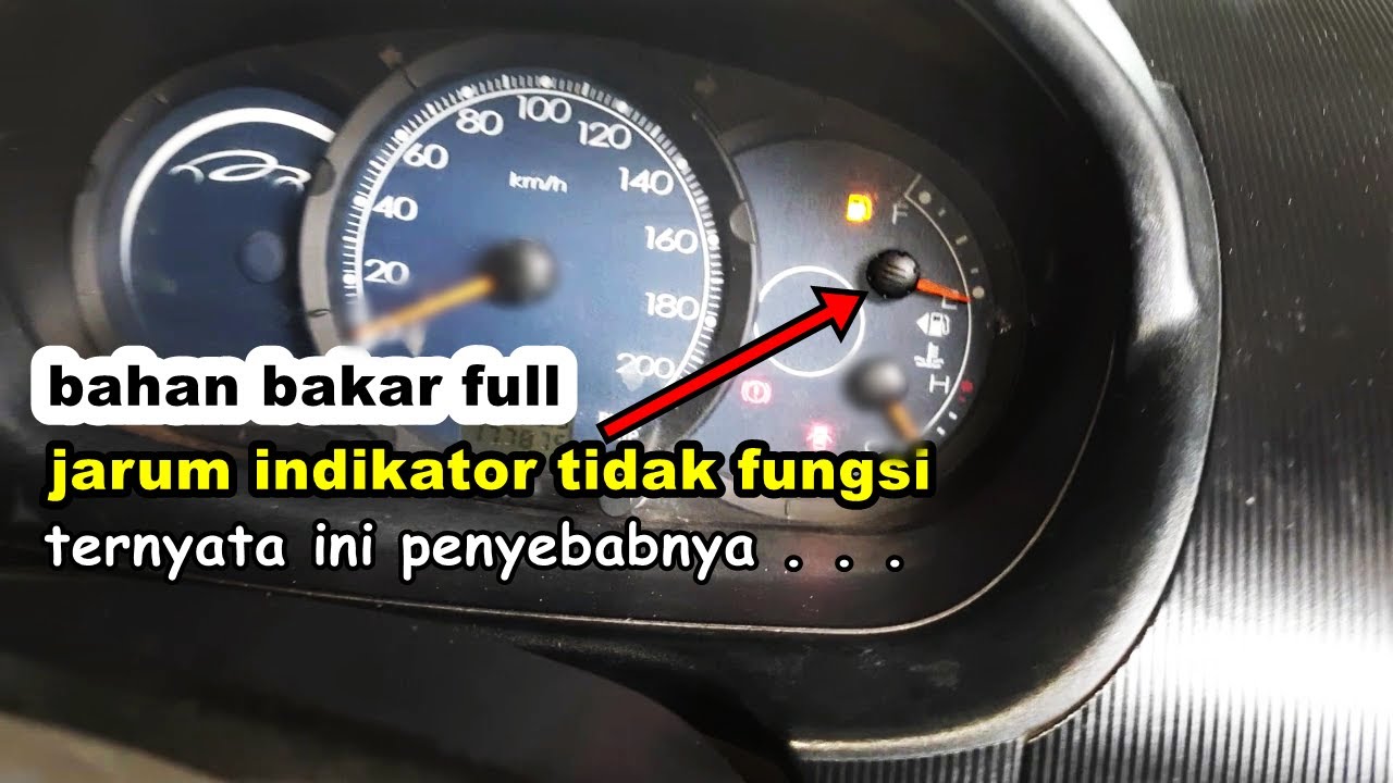 Jarum indikator bahan bakar sering error atau tidak fungsi..check ini