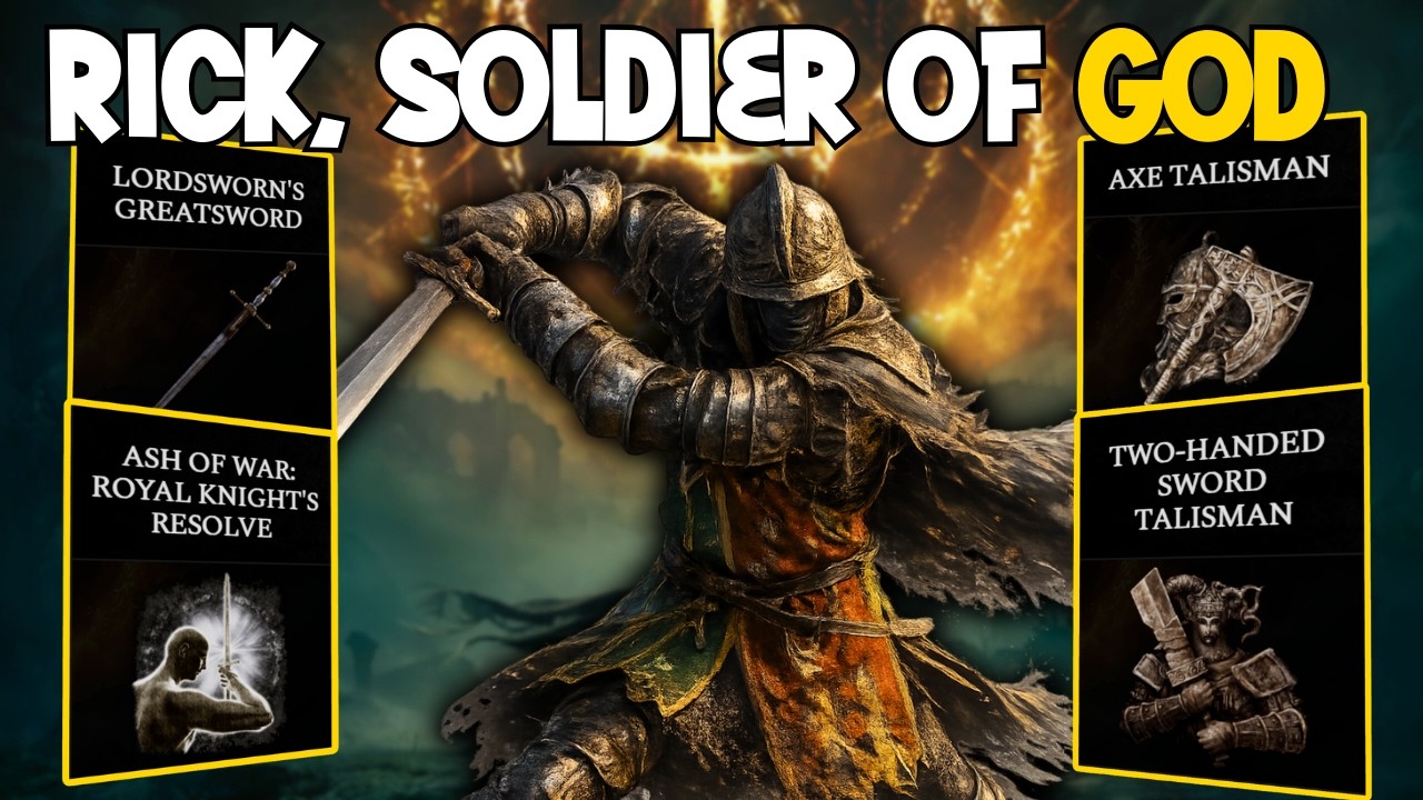 Destroying Elden Ring Bosses As Rick, Soldier of God