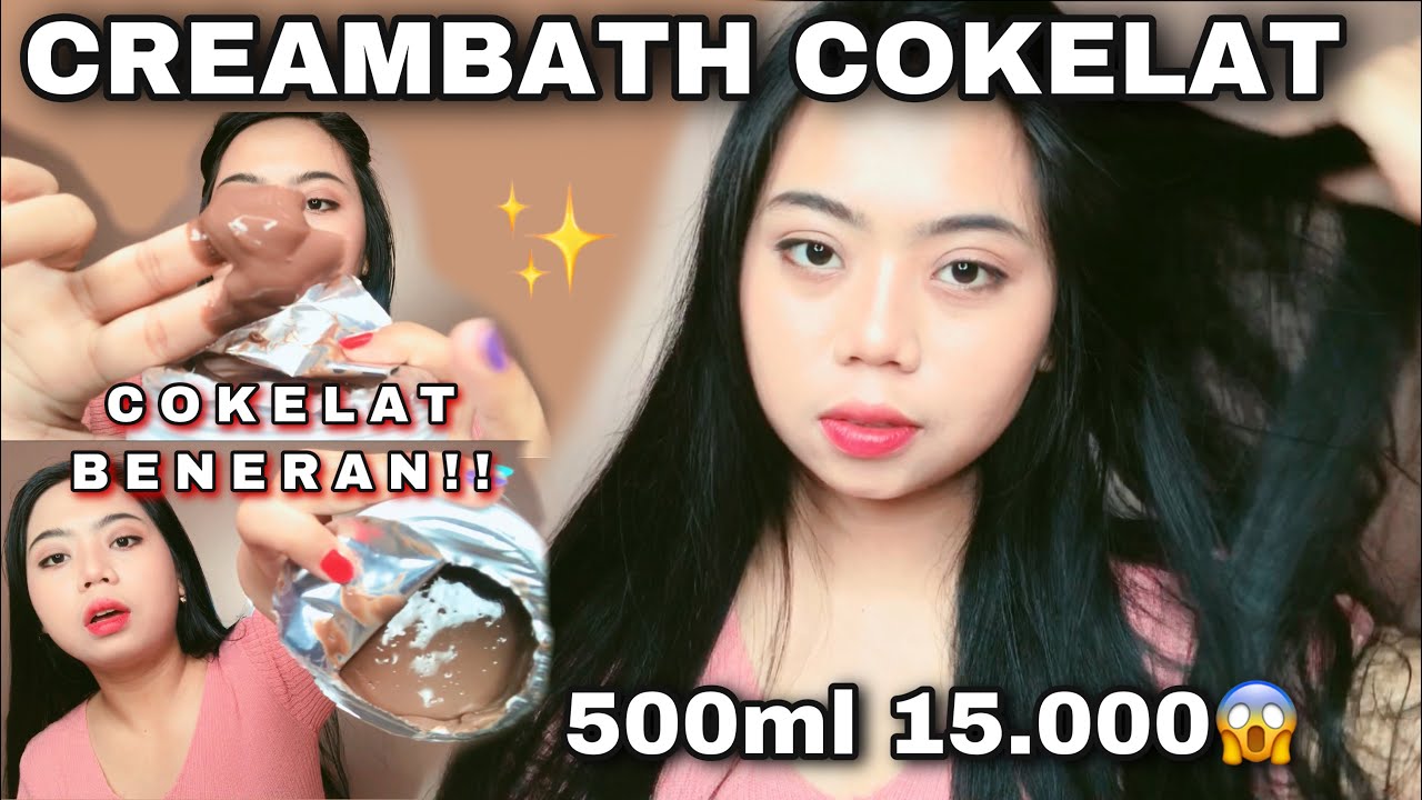 CREAMBATH DIRUMAH VARIAN COKELAT!! MURAH & CEPAT