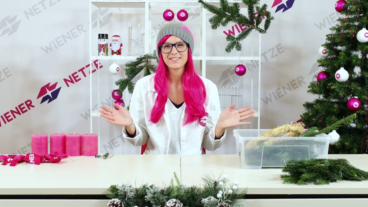 Wir basteln einen Adventkranz | Monas Adventspecial