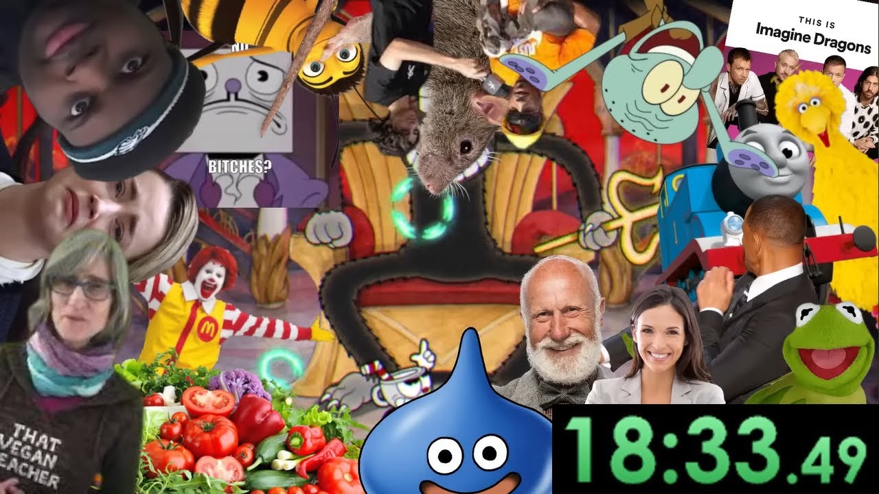 I tried speedrunning Cuphead but EVERY boss I beat gets added to the screen