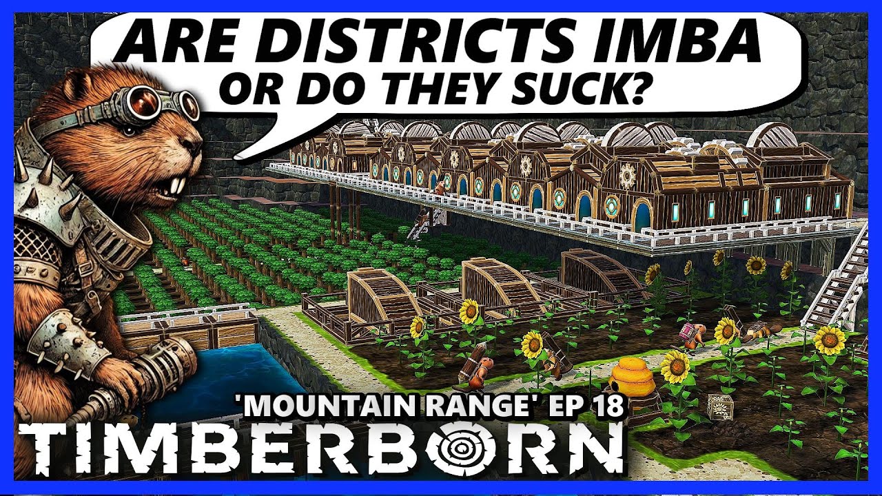 Районы &mdash; это IMBA или они отстой? (Harstem&trade;) &mdash; TIMBERBORN, обновление 6, HARD, эпизод 18