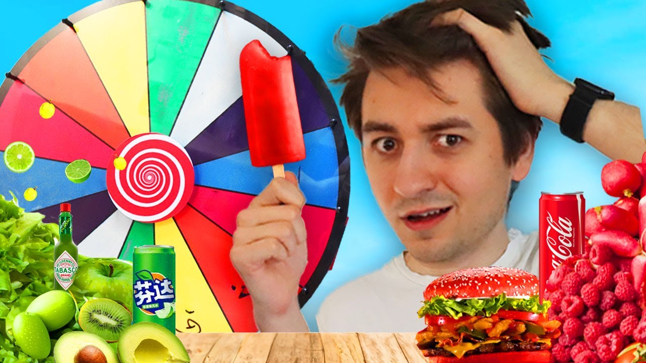 La Ruota Della Fortuna Decide Quale Colore Possiamo Mangiare