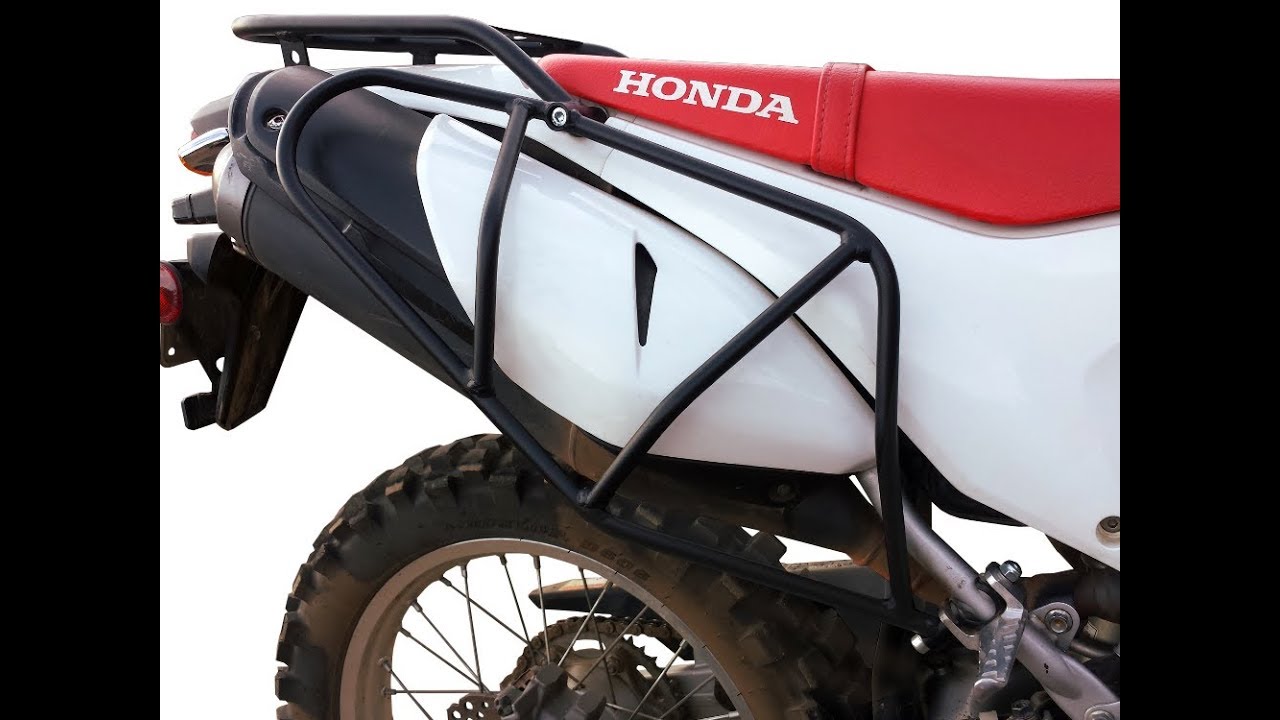 Precision Motorcycle Racks Honda CRF250L - Side Luggage Racks Installation