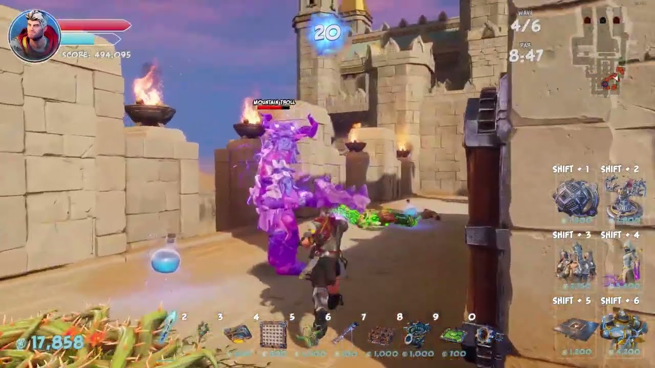 OMD3 DLC Tipping the Scales - Rift Lord 5 Skull - Level 5 - Desert Wall
