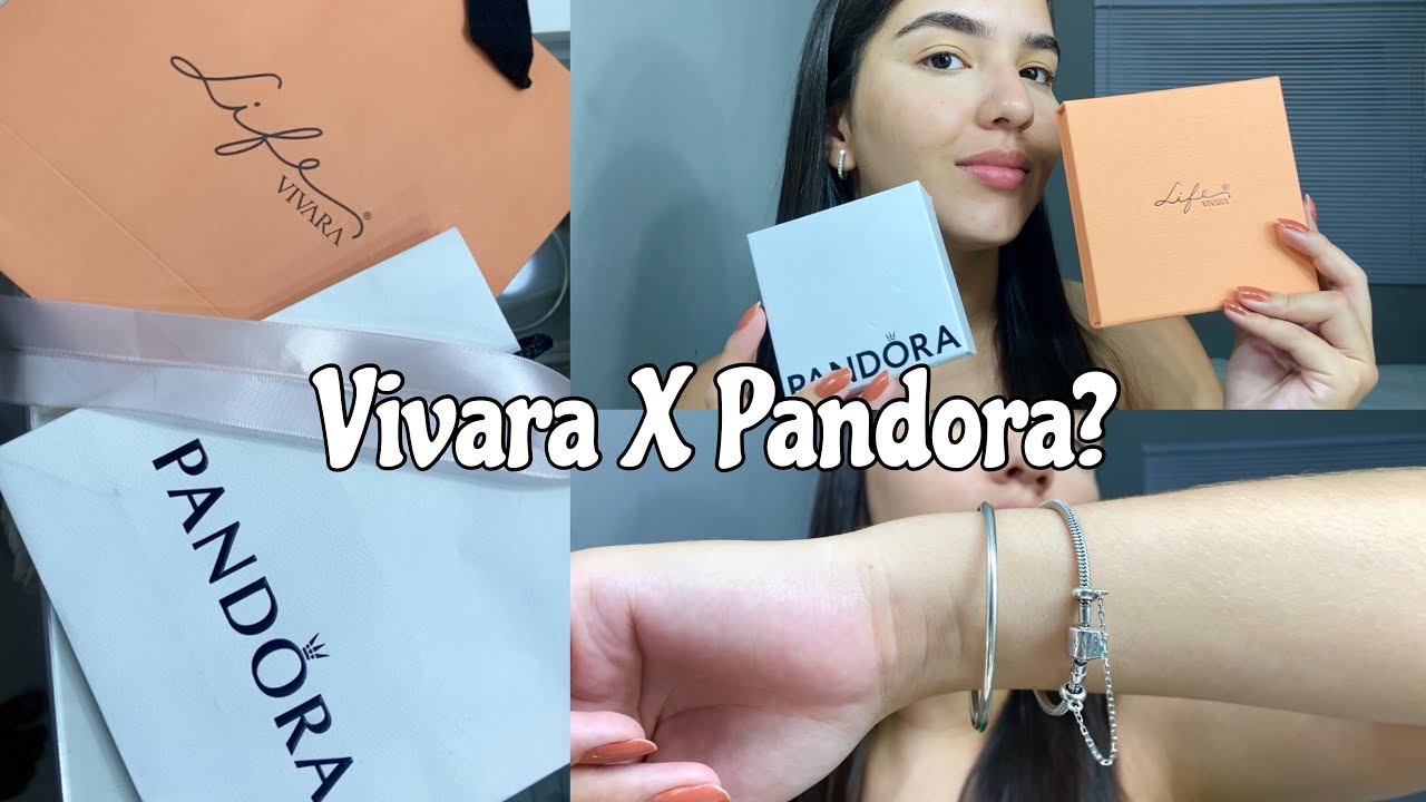 VIVARA OU PANDORA? Qual a MELHOR? ✨ minhas pulseiras da VIVARA e PANDORA