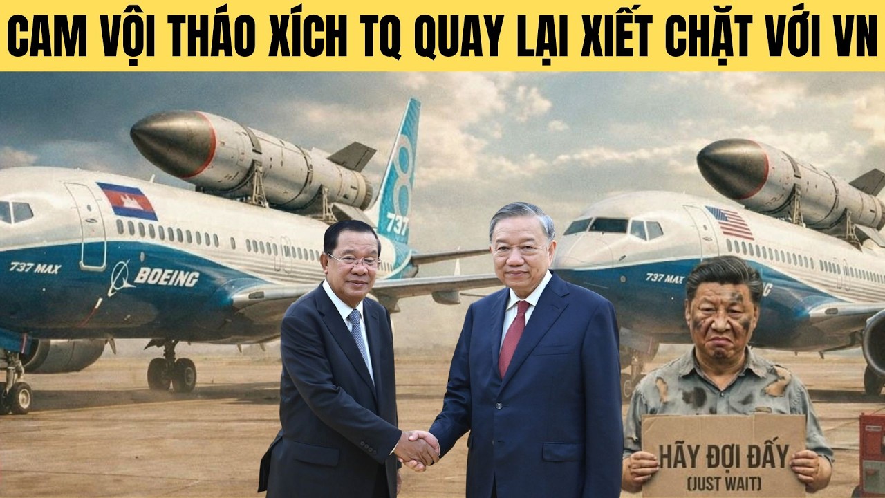 Vì sao Campuchia bỏ Trung Quốc lúc này vội quay sang nịnh Việt Nam!
