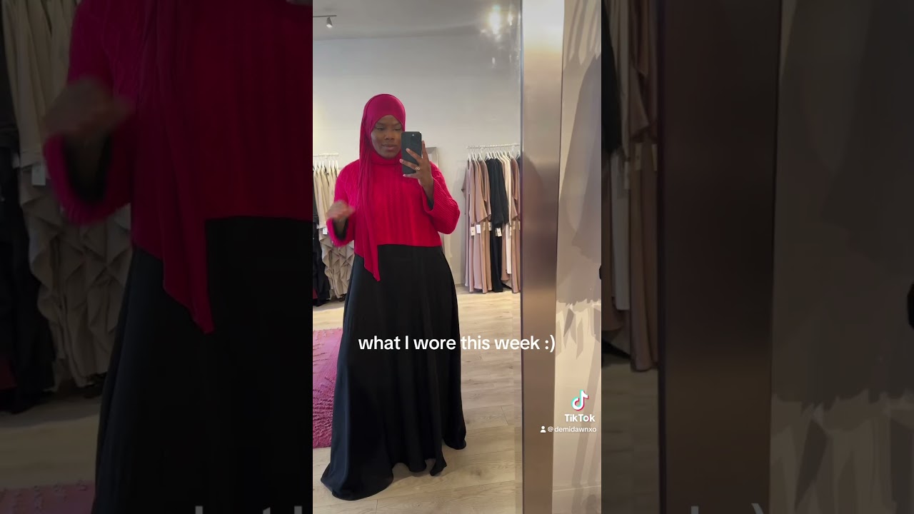 My Hijabi Work Outfits 🥳 #ootd #modest #abayafashion  #muslimrevert #muslimah #hijabi