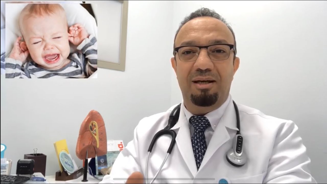 التهاب الأذن الوسطى الحاد عند الأطفال