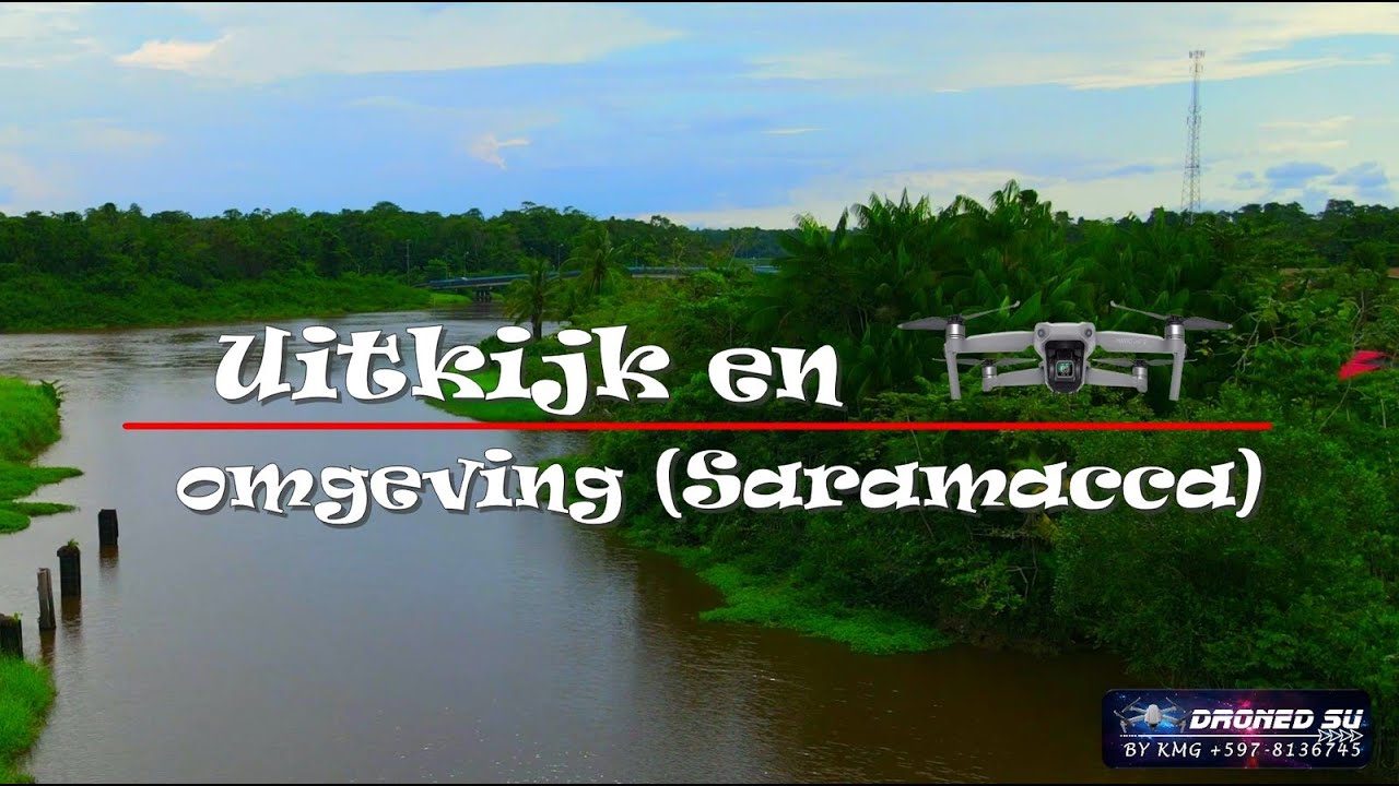 🇸🇷23_1🇸🇷 | Uitkijk & omgeving (Saramacca) - Suriname✈🛰🚀🛸