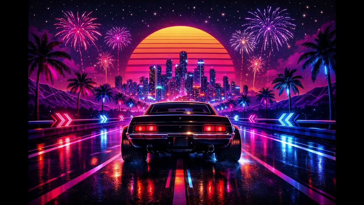 New Year Road (synthwave vocal music)