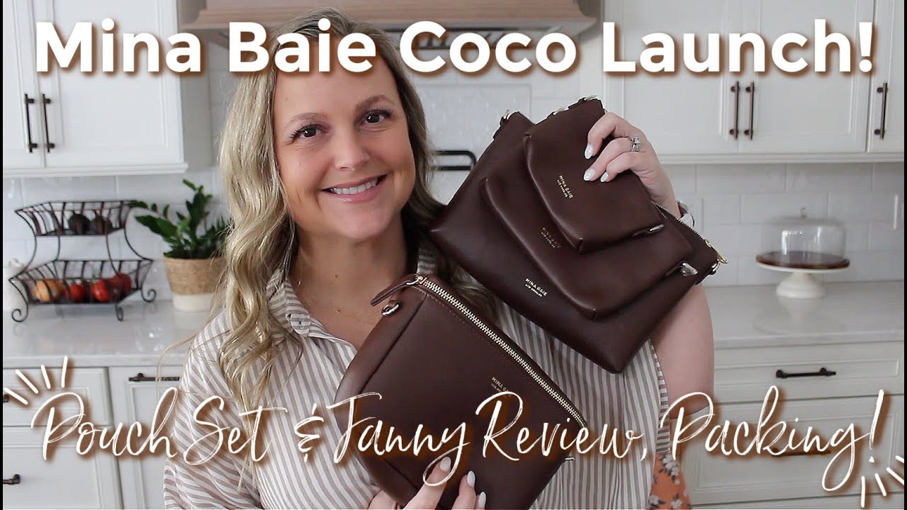 MINA BAIE | Coco Pouch Set & Fanny! Review & Packing | GatorMOM