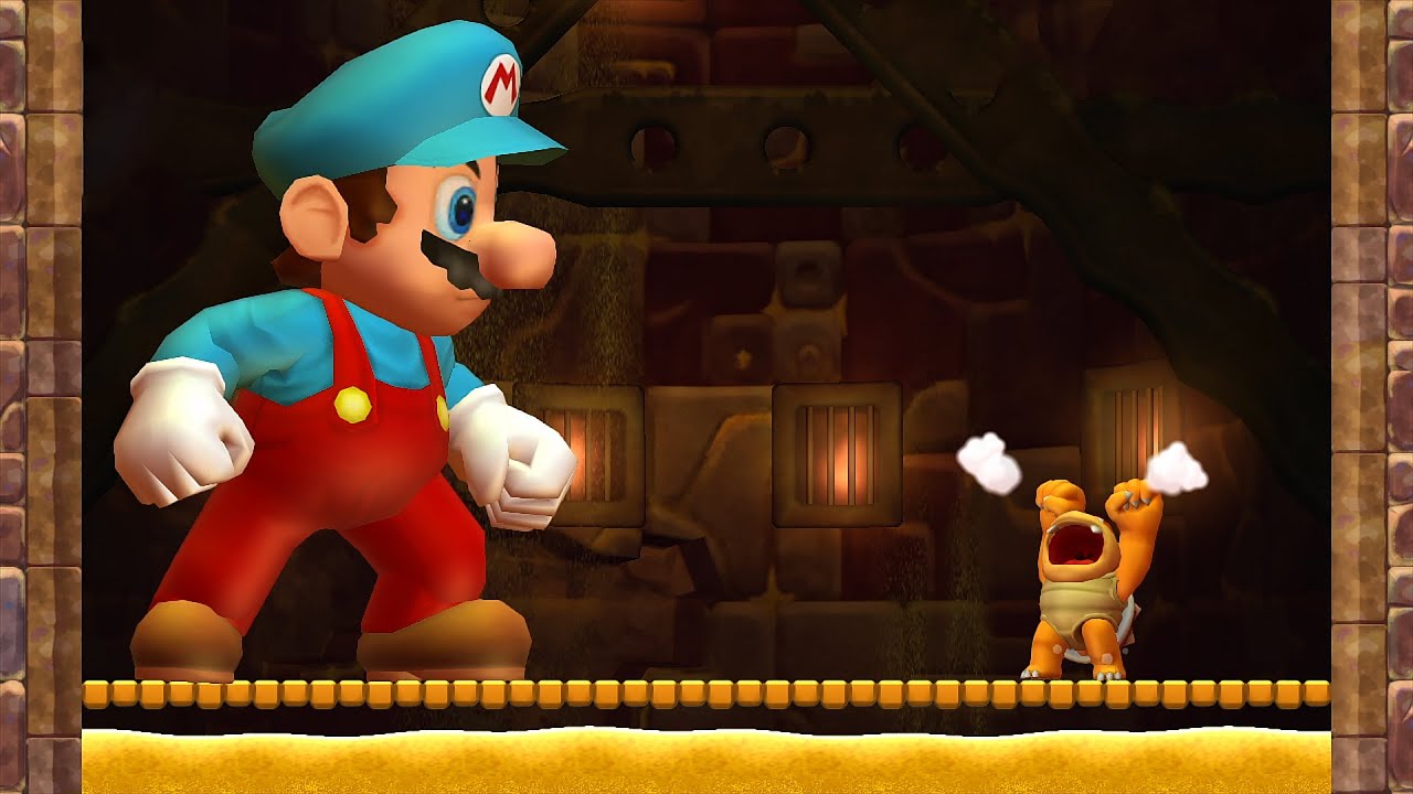 Giant New Super Mario Bros. U Walkthrough - World 2