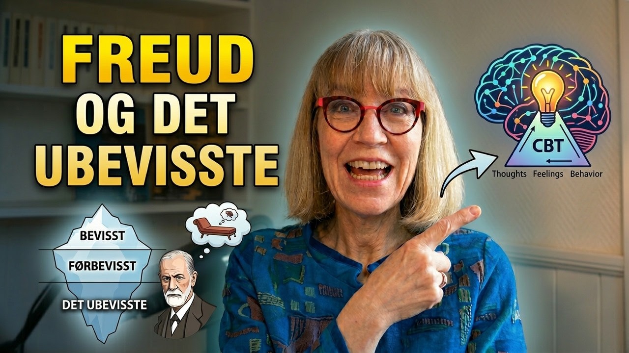 Psykodynamisk perspektiv forklart på 5 minutter – Psykologi 1